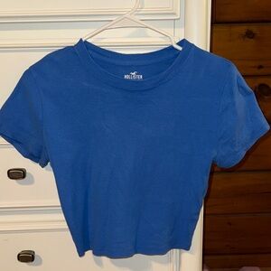 Hollister Vibrant Blue Women's Crop Top